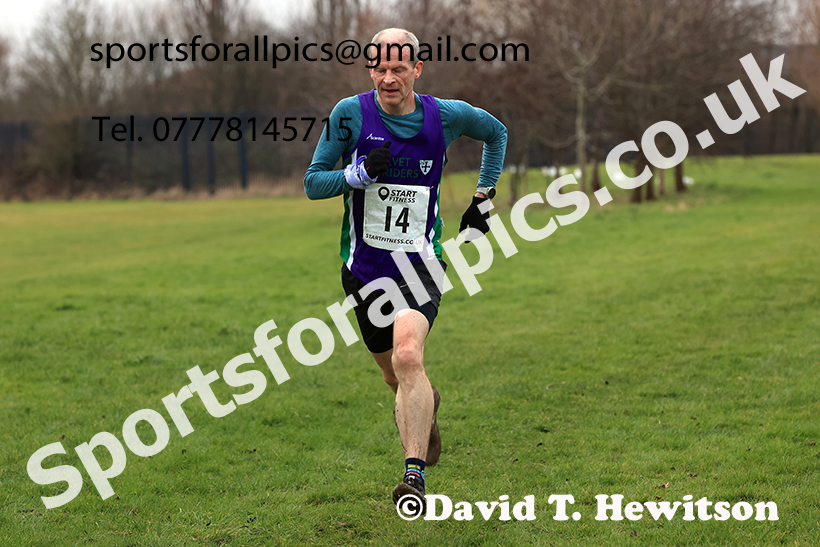Mens 35s to 64s and, 2025 NEMAA Cross Country Champs., Acklam, Middlesbrough. Photo: David T. Hewitson/Sports for All Pics